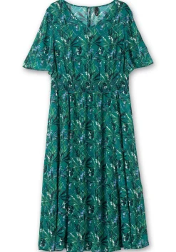 Abendkleid aus Chiffon, mit Unterkleid<sheego Outlet