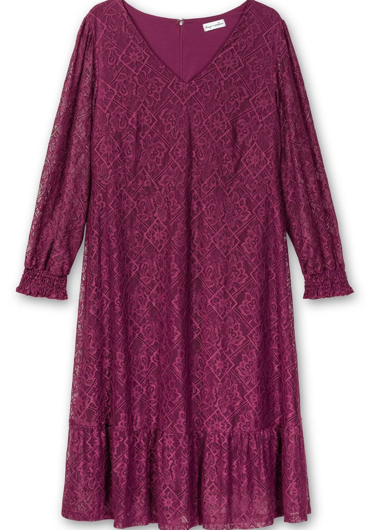 Abendkleid aus elastischer Spitze, mit Unterkleid<sheego by Joe Browns Best