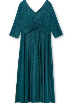 Abendkleid aus Jersey, im Glitzer-Look<sheego Online