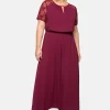 Abendkleid in Maxilänge, mit transparenter Spitze<sheego Best
