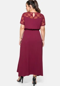 Abendkleid in Maxilänge, mit transparenter Spitze<sheego Best