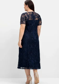Abendkleid mit dekorativen Zierborten<sheego Sale