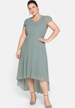Abendkleid mit Flügelärmeln<sheego Outlet