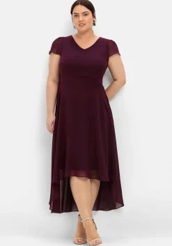 Abendkleid mit Flügelärmeln<sheego Online