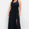 Abendkleid mit floraler Spitze<sheego Hot
