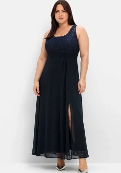 Abendkleid mit floraler Spitze<sheego Hot