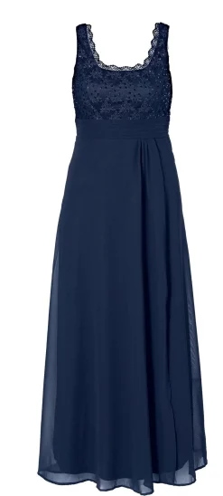 Abendkleid mit floraler Spitze<sheego Hot