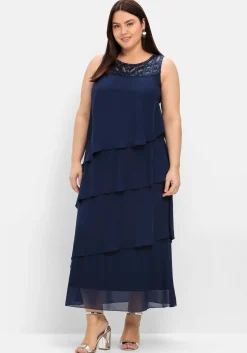 Abendkleid mit Pailletten<sheego Clearance