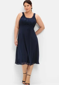 Abendkleid mit Spitze<sheego Fashion