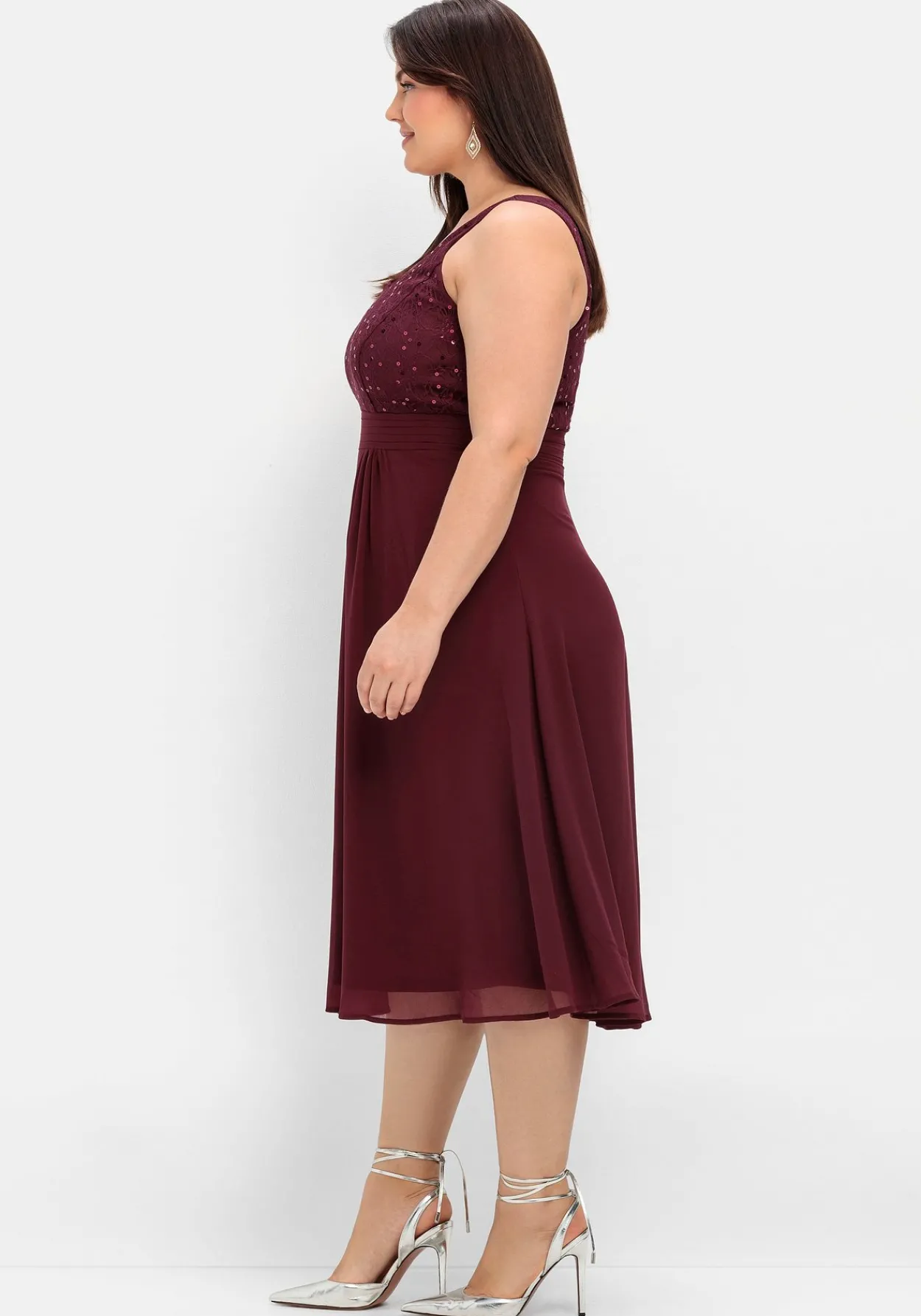 Abendkleid mit Spitze<sheego Sale