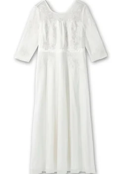 Abendkleid mit Spitzenapplikationen in Corsagenoptik<sheego Sale