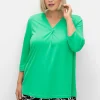 3/4-Arm-Shirt in leichter A-Linie, mit TENCEL™ Lyocell<sheego Hot