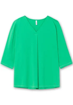3/4-Arm-Shirt in leichter A-Linie, mit TENCEL™ Lyocell<sheego Hot