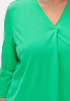 3/4-Arm-Shirt in leichter A-Linie, mit TENCEL™ Lyocell<sheego Hot
