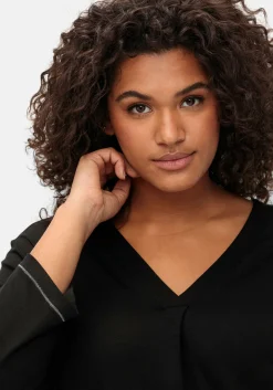 3/4-Arm-Shirt in leichter A-Linie, mit TENCEL™ Lyocell<sheego Discount