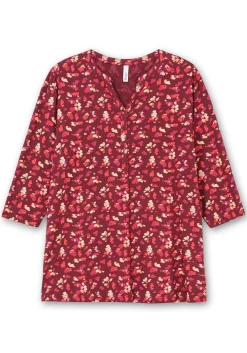 3/4-Arm-Shirt mit Blumendruck, aus Viskosejersey<sheego Fashion