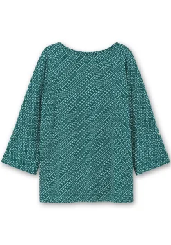 3/4-Arm-Shirt mit grafischem Minimaldruck<sheego Hot