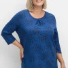 3/4-Arm-Shirt mit Konfetti-Print<sheego Hot