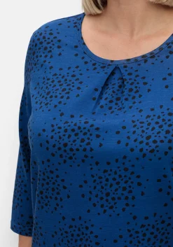 3/4-Arm-Shirt mit Konfetti-Print<sheego Hot