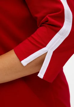 3/4-Arm-Shirt mit Kontrastdetails<sheego Discount