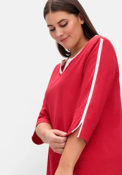3/4-Arm-Shirt mit Kontrastdetails<sheego New