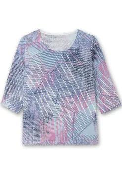 3/4-Arm-Shirt mit softem Alloverdruck<sheego Best