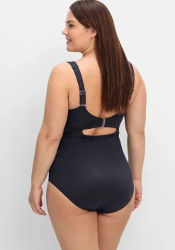 Badeanzug mit Ethnoprint und Shape-Effekt<sheego Online