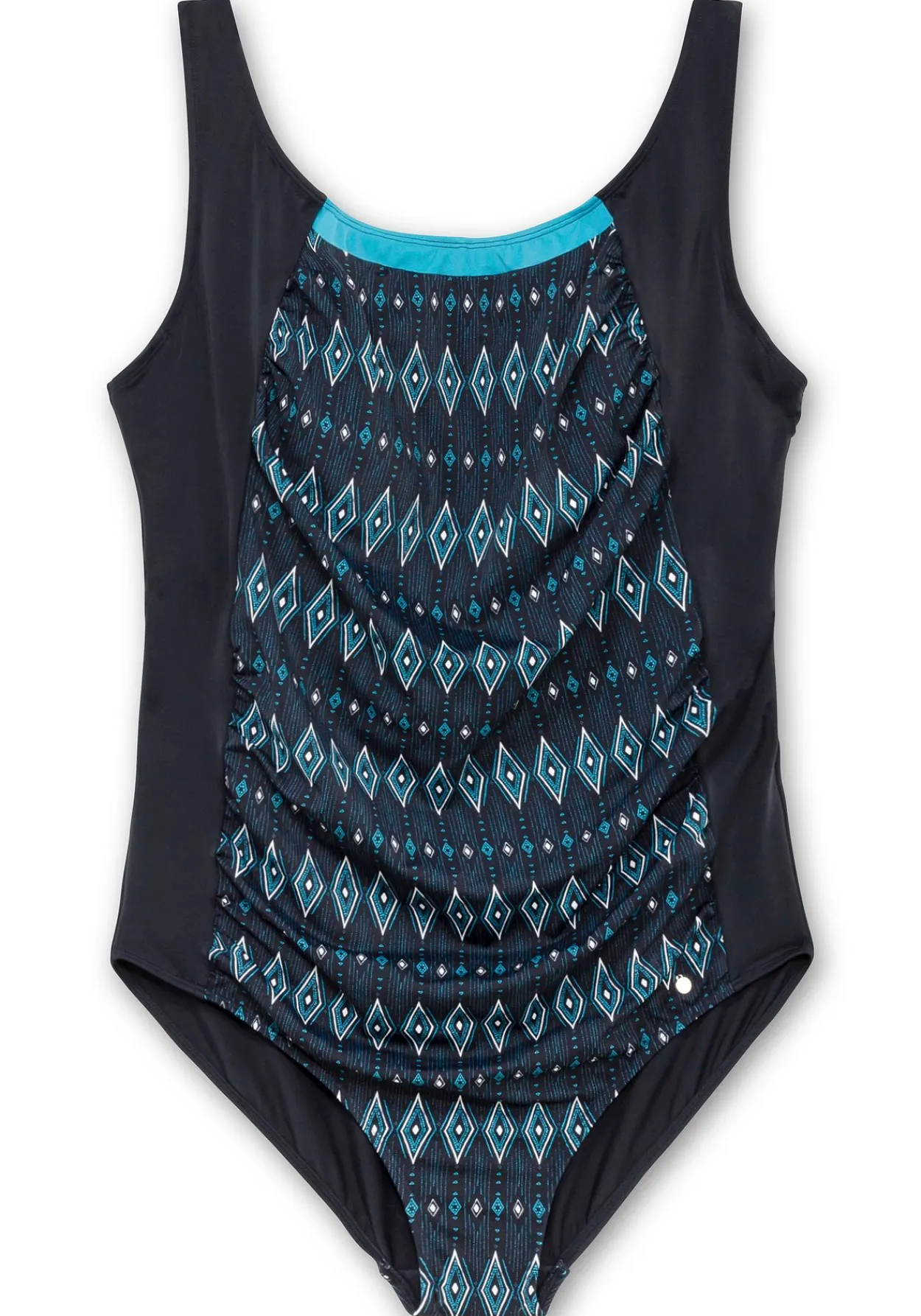 Badeanzug mit Ethnoprint und Shape-Effekt<sheego Online