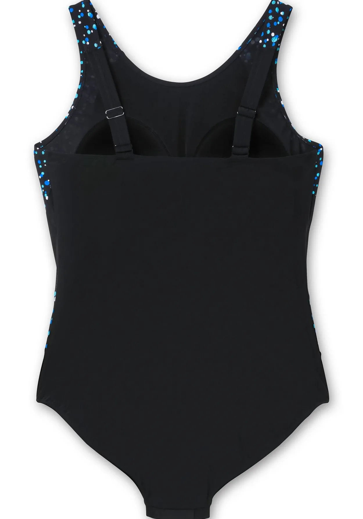 Badeanzug mit Kontrastdetails, stark formend<sheego Best