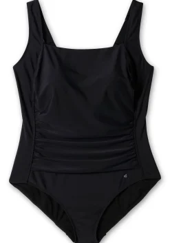 Badeanzug mit Raffung und Shaping-Einsatz<sheego Fashion