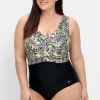 Badeanzug mit tiefem Rücken und Shaping-Effekt<sheego Clearance