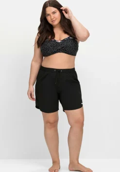 Badehose mit Bindeband, seitlich abgerundet<sheego Sale