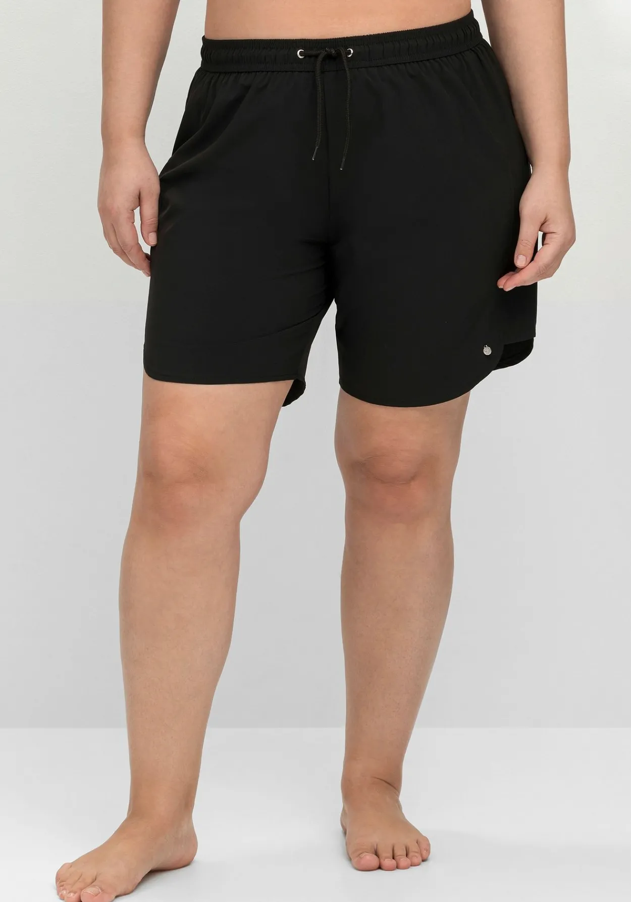 Badehose mit Bindeband, seitlich abgerundet<sheego Sale