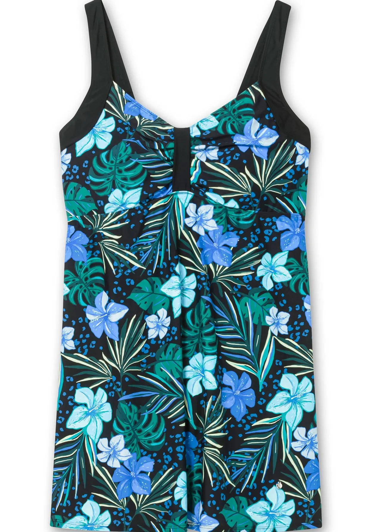 Badekleid mit Blumenprint und integrierter Hose<sheego Discount