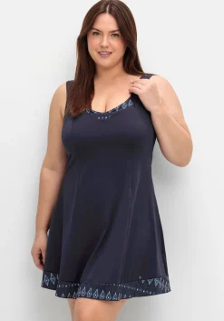Badekleid mit fixiertem Slip und wattierte Softcups<sheego Best