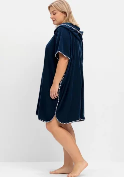 Bade-Poncho mit Kapuze, aus Frottee<sheego Outlet