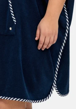 Bade-Poncho mit Kapuze, aus Frottee<sheego Outlet