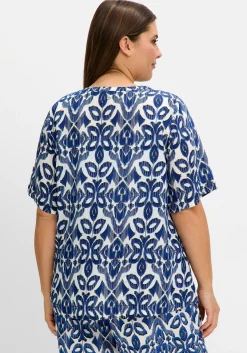 Bedruckte, leicht transparente Tunika<sheego Best