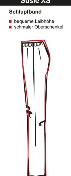 Bengalinhose in Ankle-Länge, mit Schlupfbund<KjBRAND New