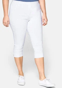 Bengalin-Hose in Caprilänge mit Schlupfbund<sheego Sale