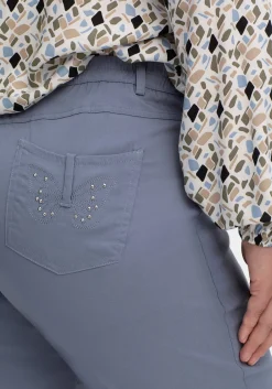 Bengalin-Hose mit seitlichem Dehnbund<sheego Hot