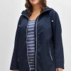 Übergangsjacke in A-Linie, mit Kapuze und Reißverschluss<sheego Sale