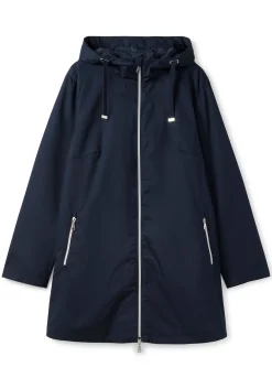 Übergangsjacke in A-Linie, mit Kapuze und Reißverschluss<sheego Sale