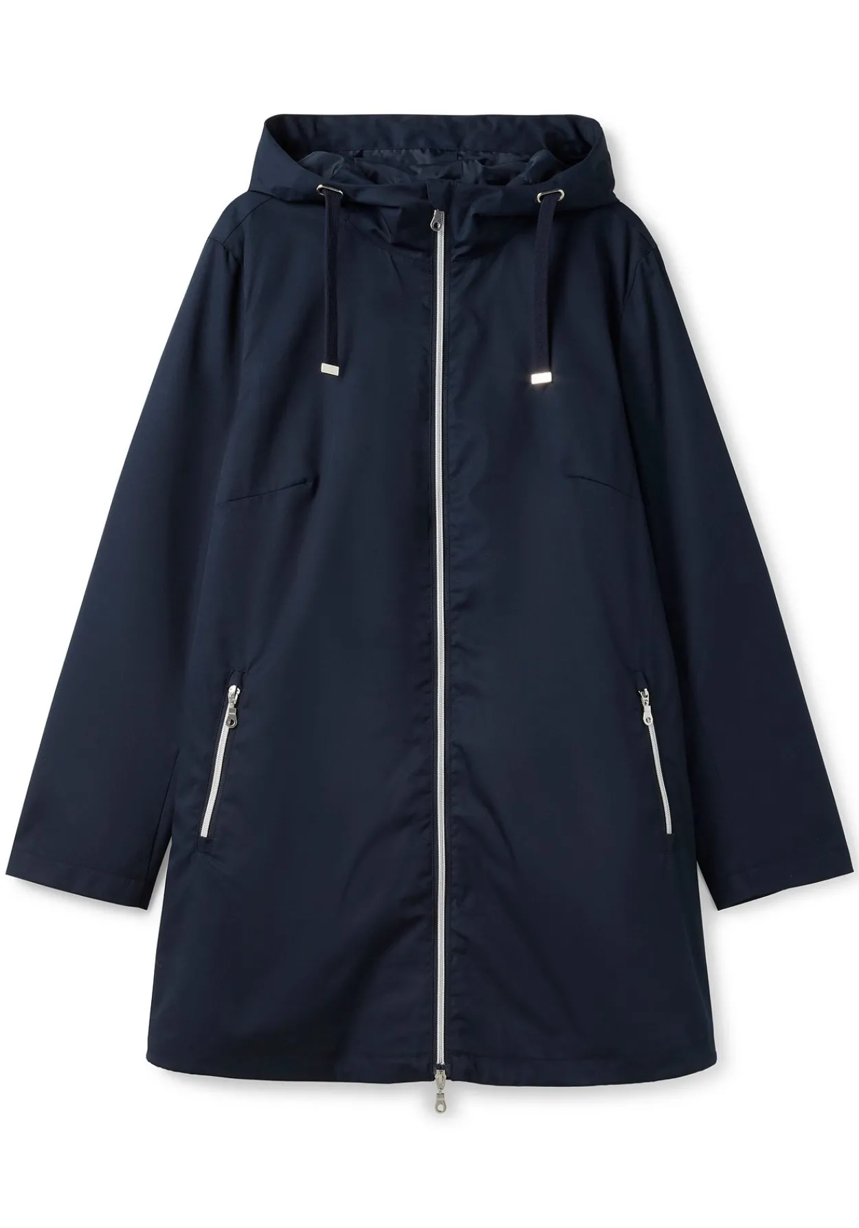 Übergangsjacke in A-Linie, mit Kapuze und Reißverschluss<sheego Sale