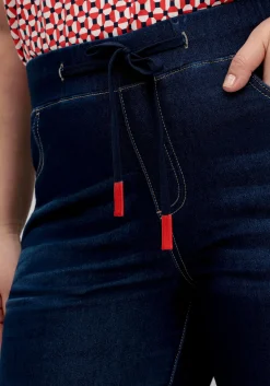 Bermudas aus Sweat-Denim, mit offenem Saum<sheego Outlet