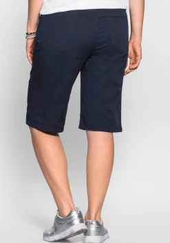 Bermudas in 5-Pocket-Form, aus Baumwoll-Twill<sheego Fashion