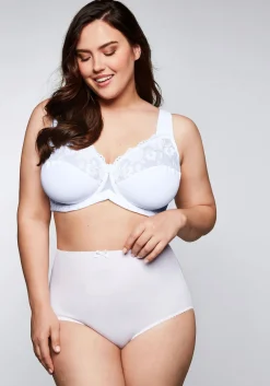 Bügel-BH mit leicht transparenter Spitze<sheego Clearance