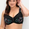 Bügel-BH mit Paisleydruck und Spitze<sheego Discount