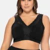 BH ohne Bügel in Bustier-Form, mit Spitzenborte<sheego Fashion