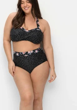 Bikinihose in hohem Schnitt, mit Shaping-Einsatz<sheego Hot